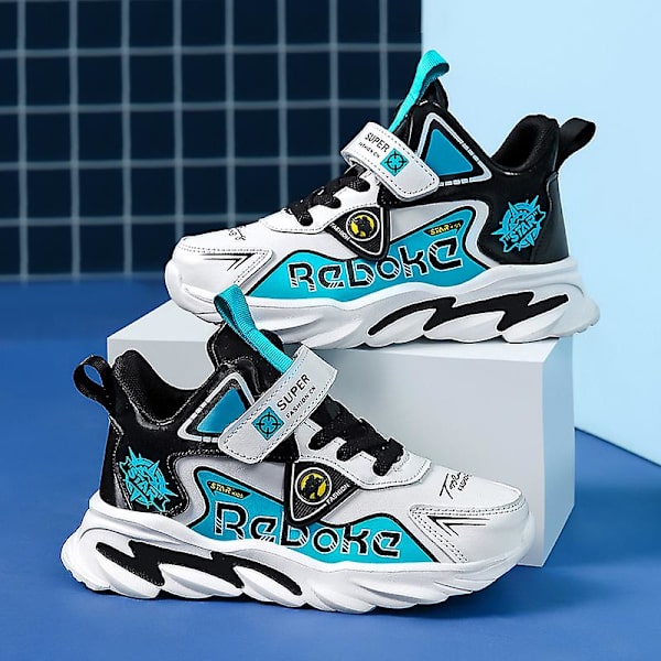 Barn Sneakers Andas löparskor Pojkar Flickor Mode Sportskor Dy2059 White 34