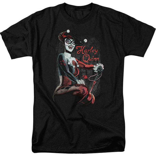 Skrattande Harley Quinn DC Comics T-shirt M