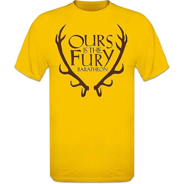 Shirtcity Baratheon T-shirt 3xl Gul XL