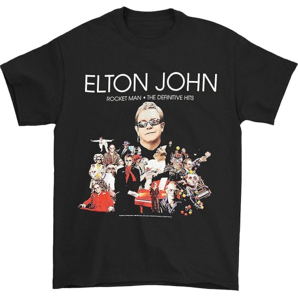 Elton John Rocket Man 2009 Tour T-shirt S