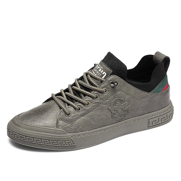 Casual för män Platta sneakers Fr2159 Gray 44