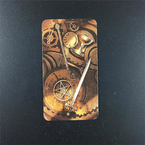 2020 Nytt The Steampunk Tarot Bordsdäck Brädspelskort för familjesammankomst Party Spela spel68st Ts13