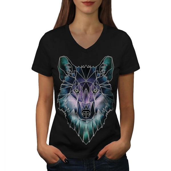 Psykodelisk Wolf Women T-shirt 3XL
