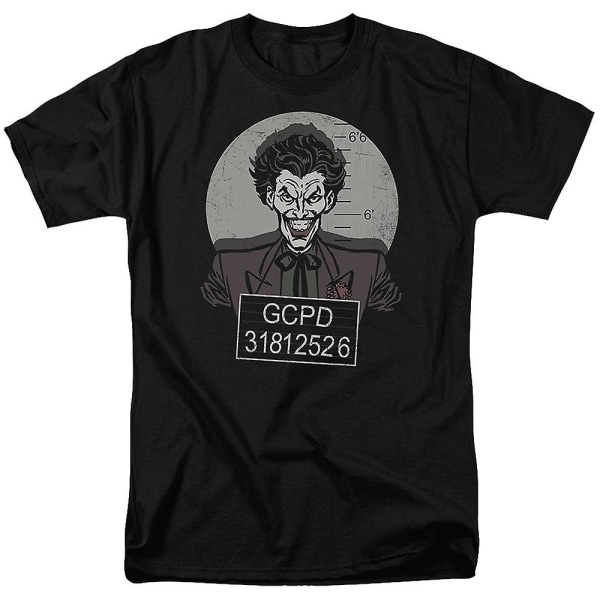 Joker Mug Shot Batman T-Shirt XXXL