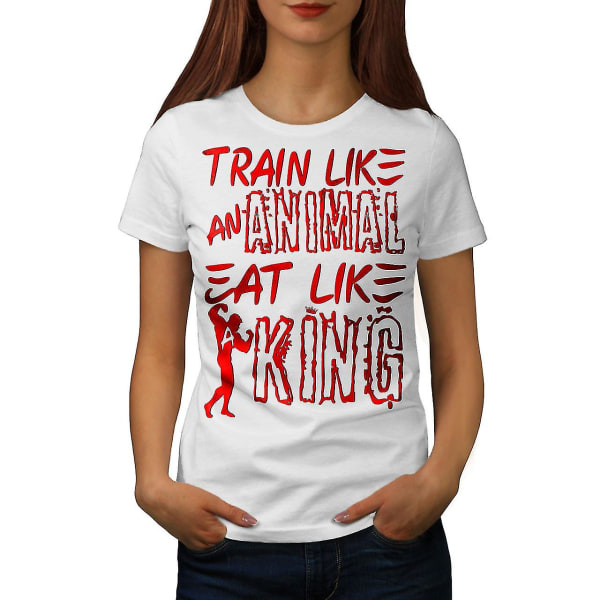 Animal Workout Gym T-shirt för kvinnor M
