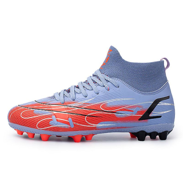 Fotbollsskor för män Spikes Fotbollsskor för ungdomar Ankelstövlar Athletic Sneaker 3C758G Purple 36