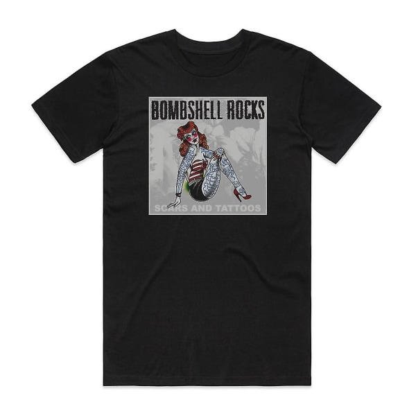 Bombshell Rocks Scars And Tattoos T-shirt Svart L
