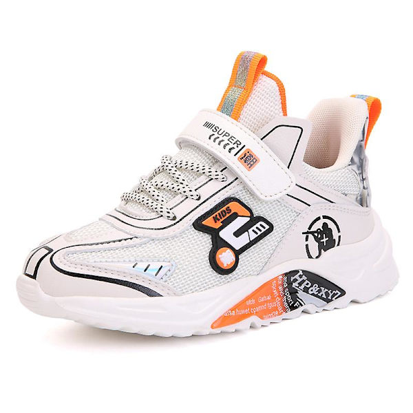 Sneakers för barn Andas Pojkar Flickor Löparskor Mode Sportskor 3At920 Beige 30