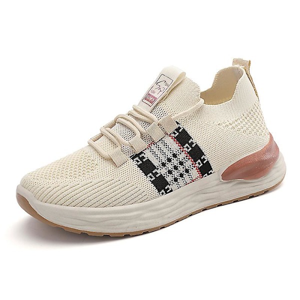 Dam bekväma sneakers Andas löparskor 2Clb06 Beige 40