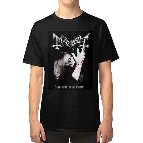 Mayhem T-shirt, Mayhem Tee, Mayhem Inspirerad Merch T-shirt 3XL