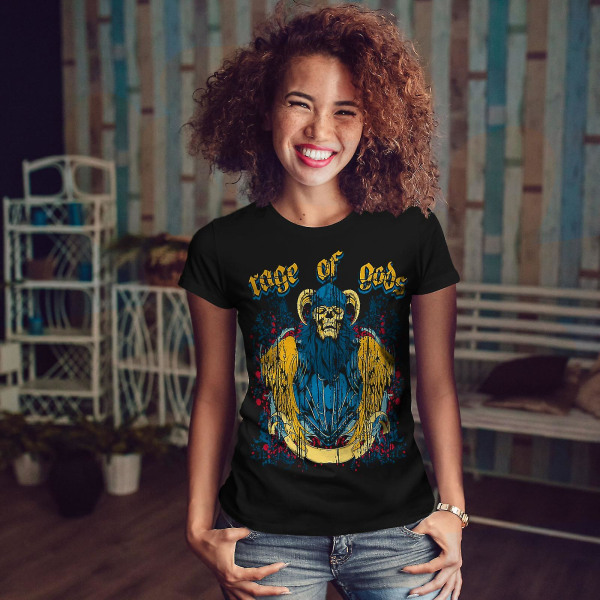 Rage Of Gods Death Women T-shirt L