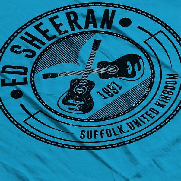 Ed Sheeran 1991 Suffolk United Kingdom Huvtröja för barn