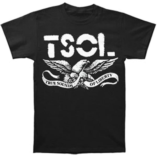 Tsol Eagle T-shirt för män liten svart XL