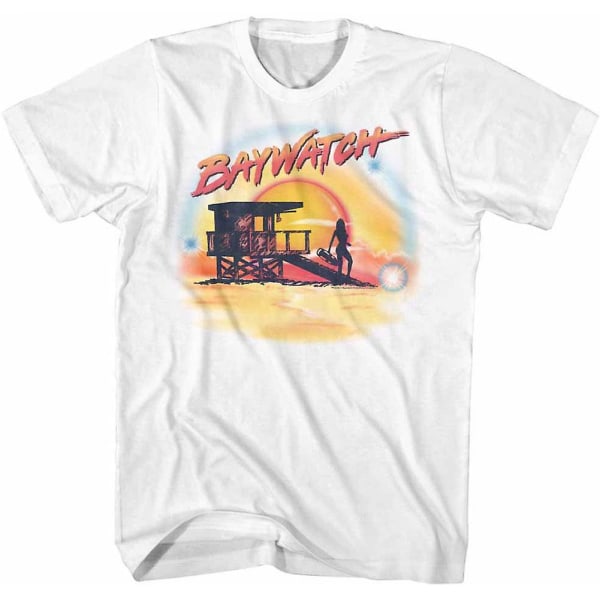 Baywatch Airbrush T-shirt XL