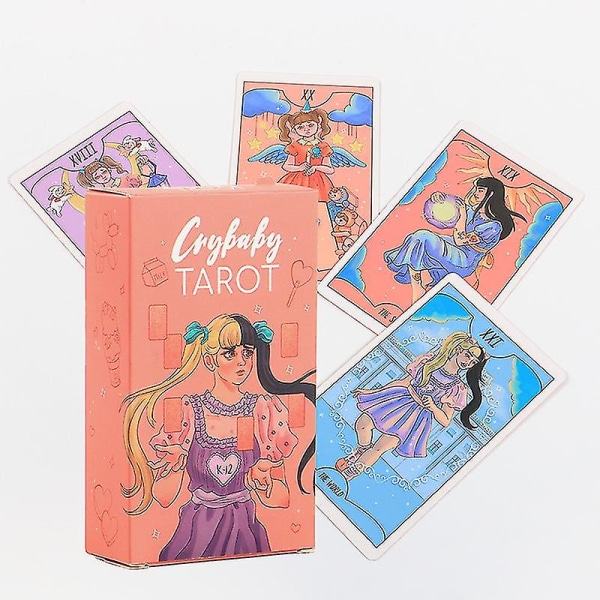 Tarotkort 127 Crying Girl Crybaby Board Game Card Oracle Cards