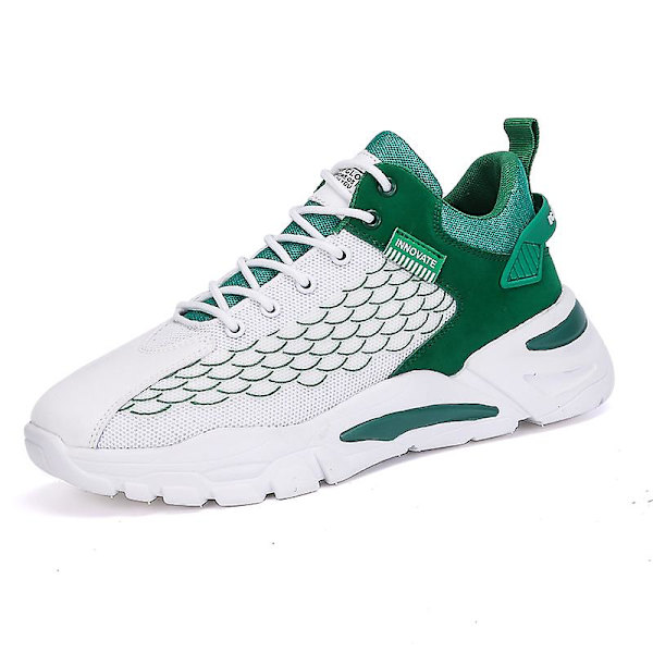 Herr Sport löparskor Andas Mode Sneakers Frn8118 Green 41