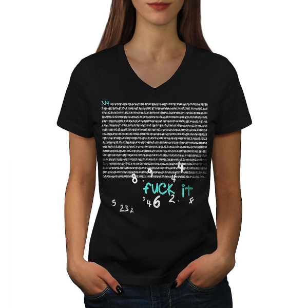 Pi Rolig Mathematician Women T-shirt M