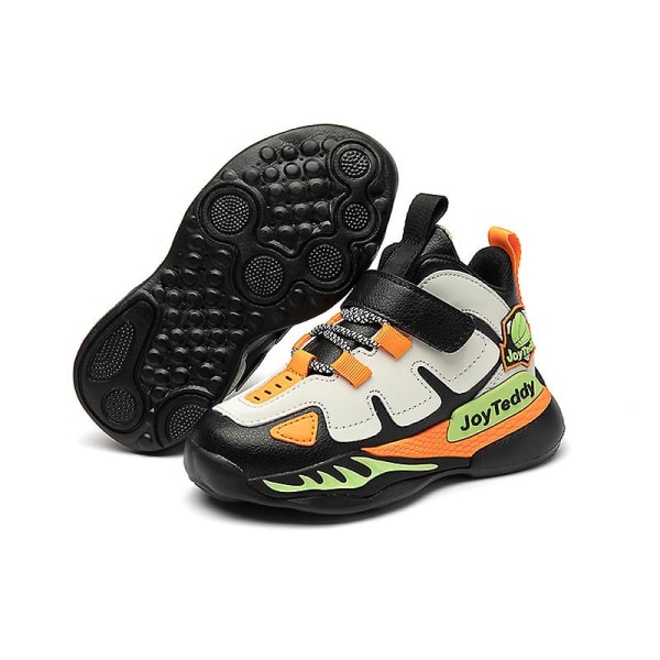 Sneakers för barn Andas löparskor Mode Sportskor för pojkar Flickor 3Akq1652 BlackGreen 34