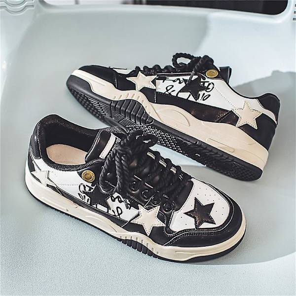 Herr Sneakers Andas Herr Skateboard Skor Löparskor 3Abk53 Black 44