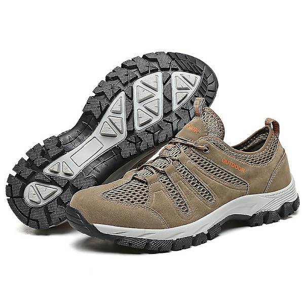 Herrsneakers Andas löparskor Sportskor 3B815 Khaki 41