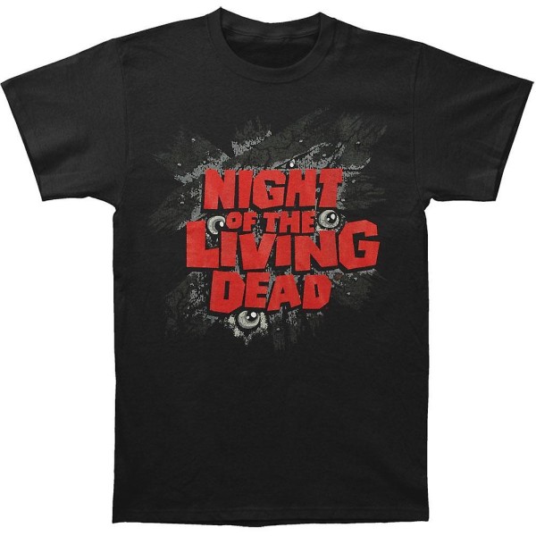 Night Of The Living Dead Eyes Logotyp T-shirt XXL