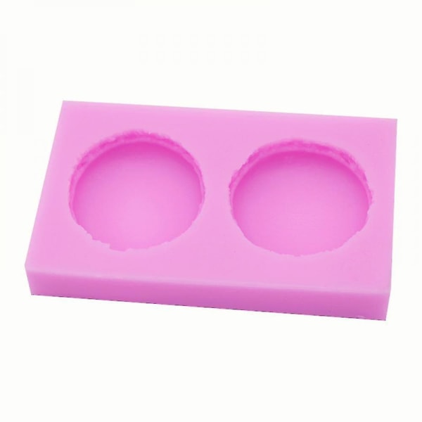 2 Hål Macaron Dessert Form Silikon form