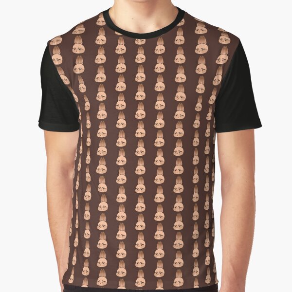 Liten kanin Grafisk T-shirt Black XL