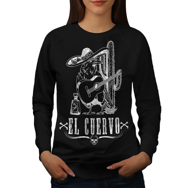 The Raven Mexica Women Blacksweatshirt XL