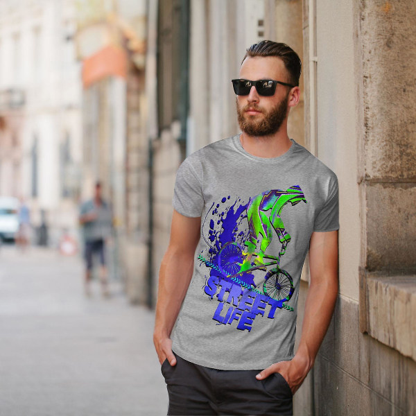 Street Life Bike Sport Herr T-shirt M