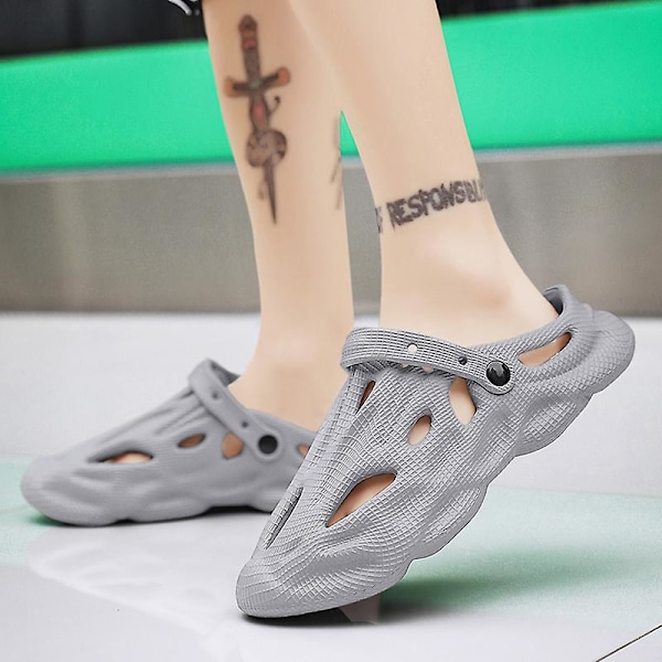 Strandskor för herr utomhus damsandaler Water Mock Slippers 8801 Grey 41