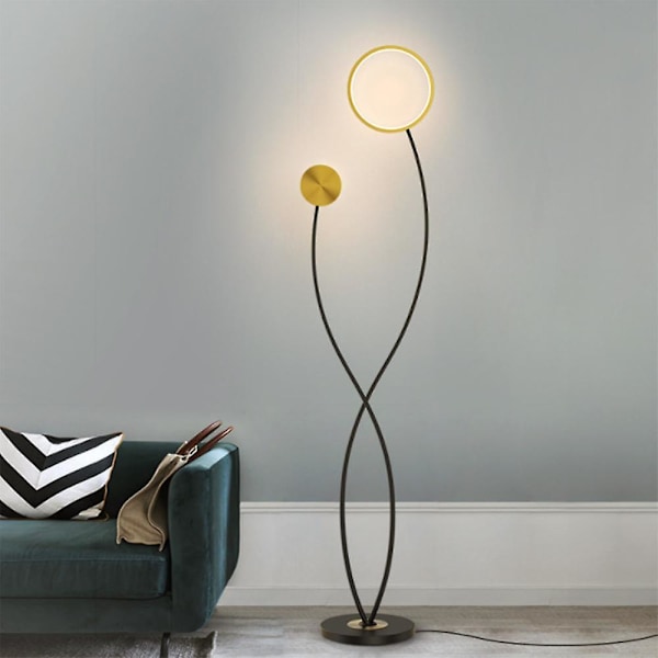 18W Soffbordsgolvlampa (varmt ljus)