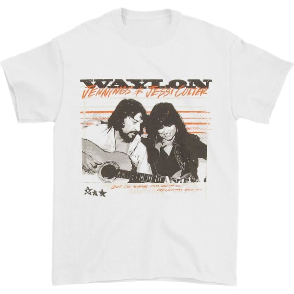 Waylon Jennings Waylon och Jesse Dreams Tee T-shirt L