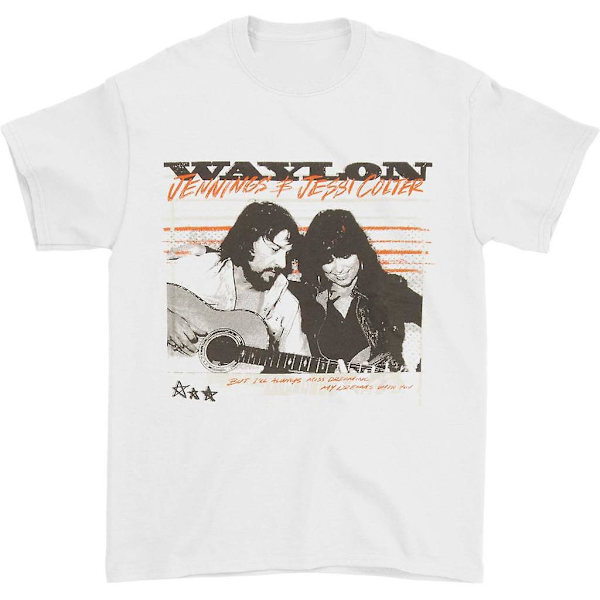 Waylon Jennings Waylon och Jesse Dreams Tee T-shirt M