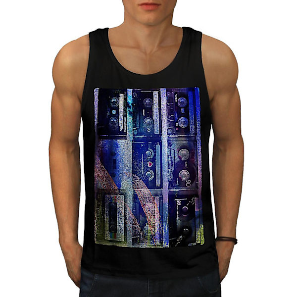 Print Art Men Tank Top 3XL