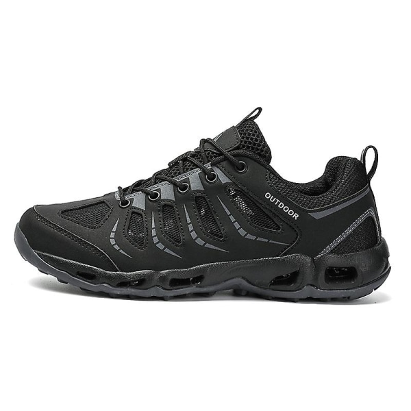 Dam vandringsskor Trailrunning Skor Halksäkra Fitness Promenad Jogging Sneakers 3C2025 Black 39