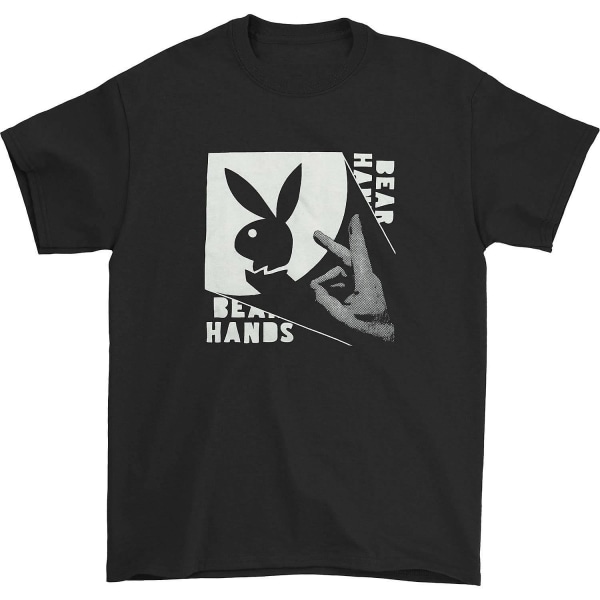 Playboy T-shirt Bear Hands Black XL