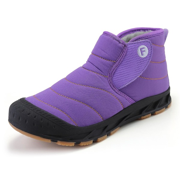 Vintersnöskor för herr Vattentåliga skor Anti-halk Casual Lätt vandringskänga 2012 Purple 39