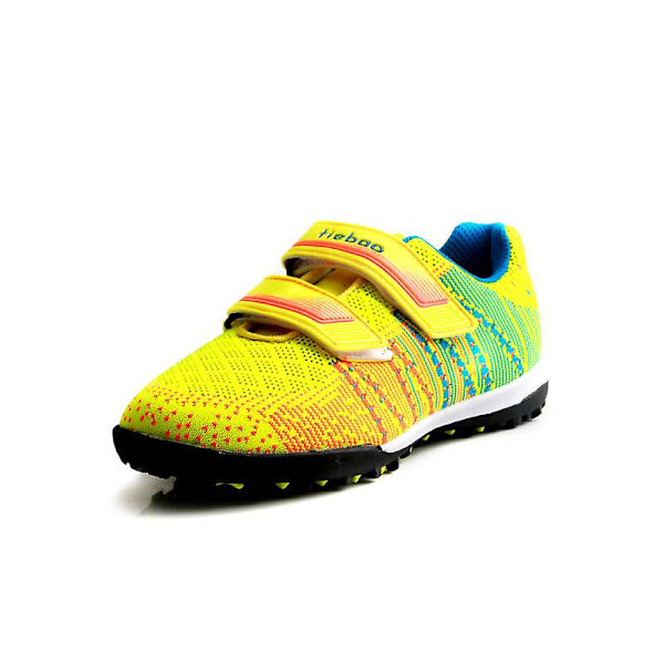 Fotbollsskor för pojkar Spikes Fotbollsskor för ungdomar Stövlar Athletic Sneaker 3Cs77031 Yellow 34