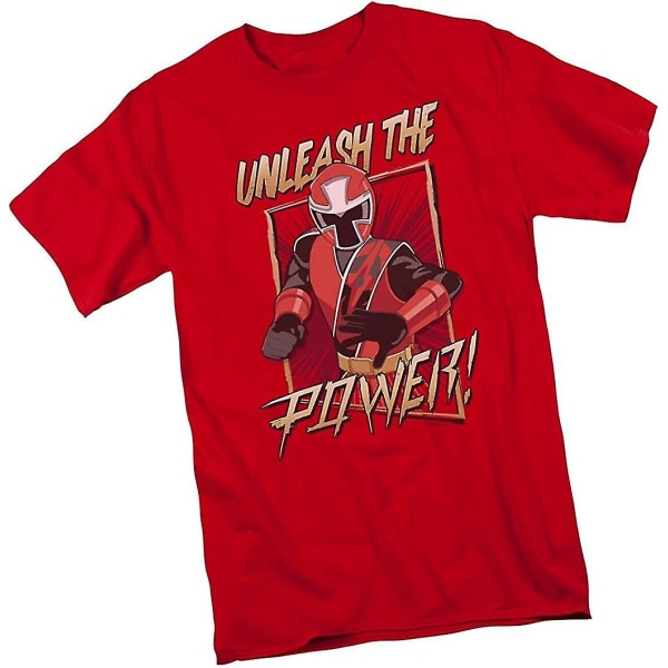 Släpp lös power! - Power Rangers Ninja Steel Youth T-shirt M