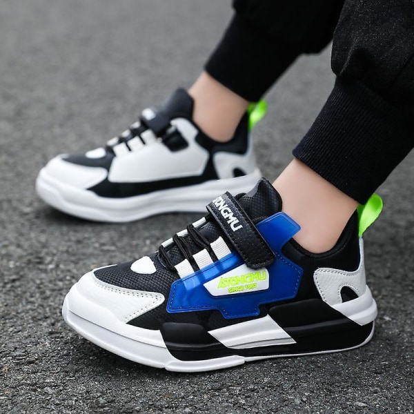 Kids Sneakers Andas löparskor Mode Sportskor 3A31213 Black 39