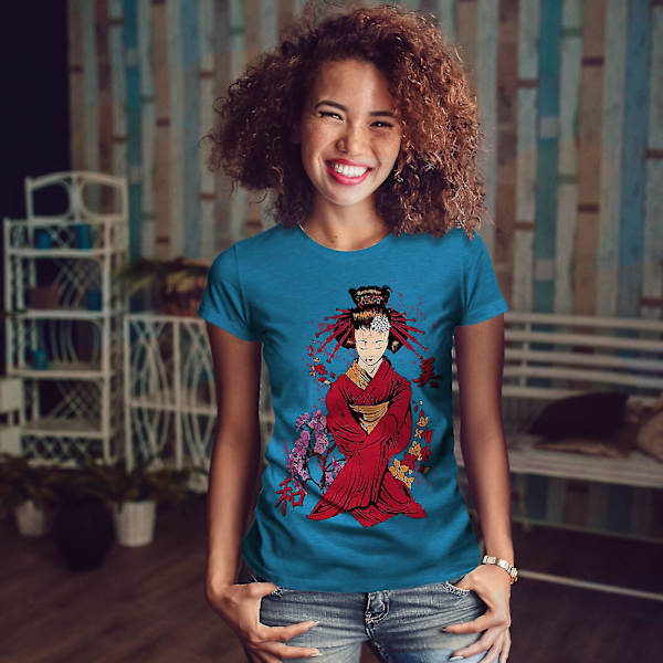 Klassisk flickdocka Kunglig T-shirt för kvinnor M