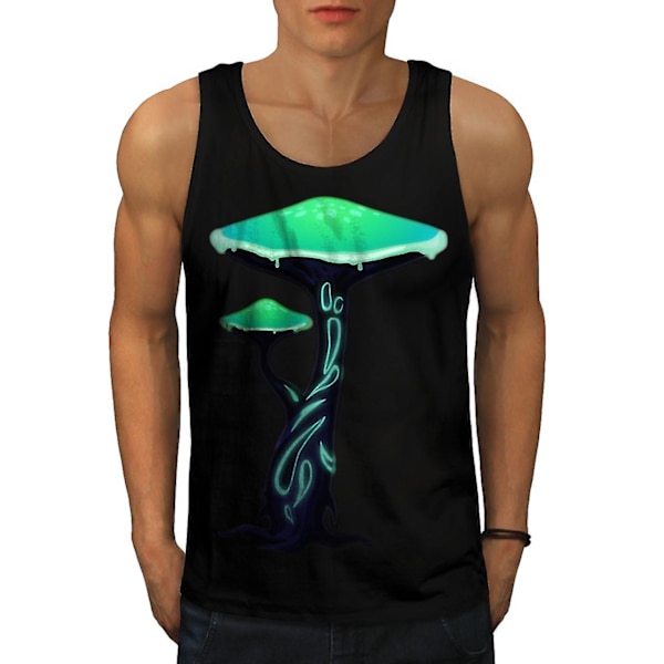 Toxic Mushroom Print Men Linne M