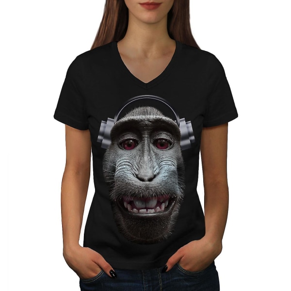 Monkey Song Animal Women T-shirt XL