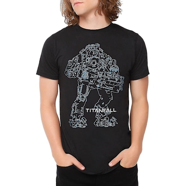 Titanfall - Atlas Outline T-shirt storlek L M