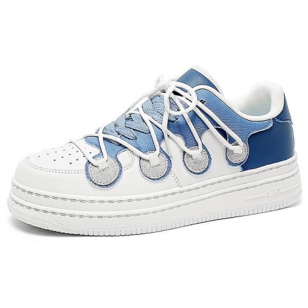 Herrskor Sport Löparskor Mode Sneakers 2C2177-2 Blue 42