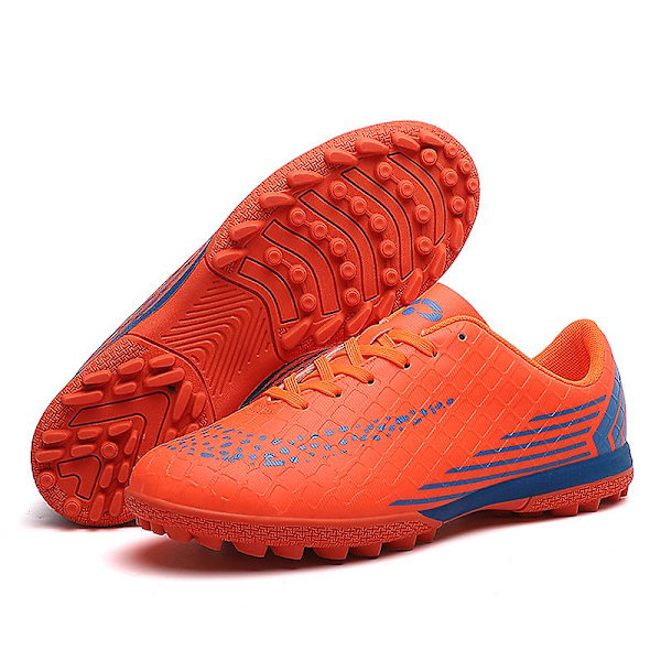 Fotbollsskor för män Halkfria fotbollsskor för herr Gräs Fotbollssneakers 3C26036 Red 43