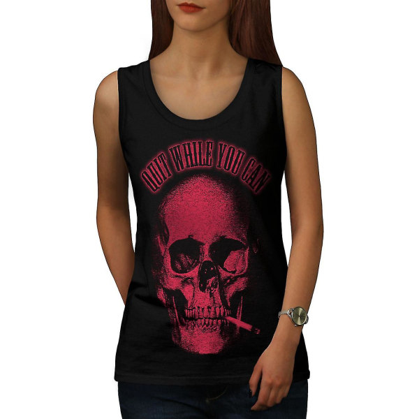 Sluta röka Death Women Blacktank Top L