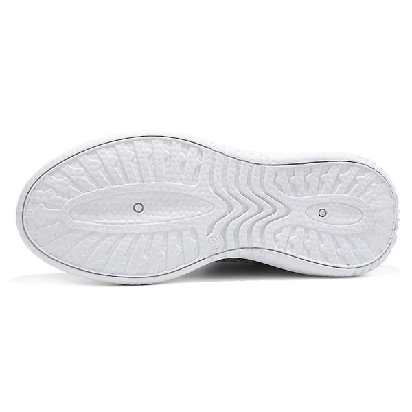 Herr Dam Sneakers Andas löparskor Mode Sportskor YJ858 Gray 41