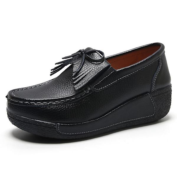 Damer Casual Mode Skor Loafer Skor Mamma Skor 3Au18798 Black 41