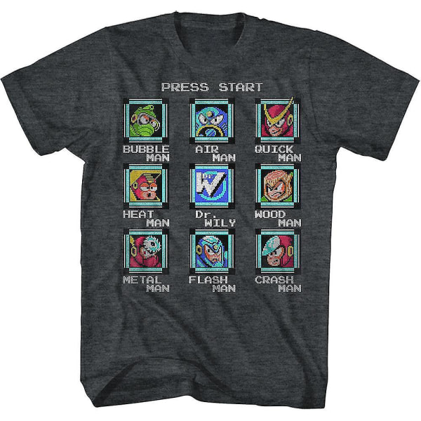 Startskärm Mega Man T-shirt Kläder L